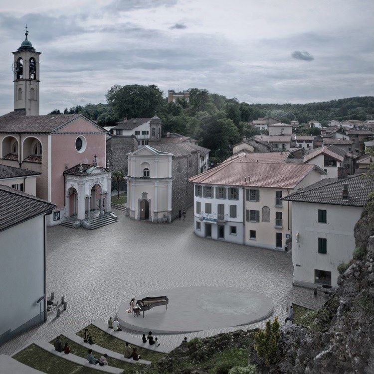 Piazza Maggiore Stabio